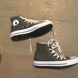 Gray Converse — brand new